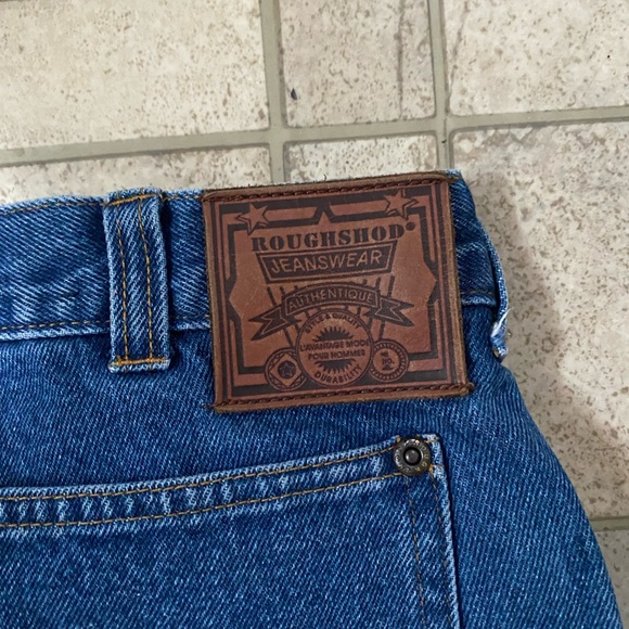 vintage Roughshop lined jeans 34/32 - Picture 8 of 12